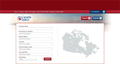 Desktop Screenshot of canadaselect.com